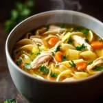 Homemade Chicken Noodle Soup: The Ultimate Amazing Comfort Recipe First Image