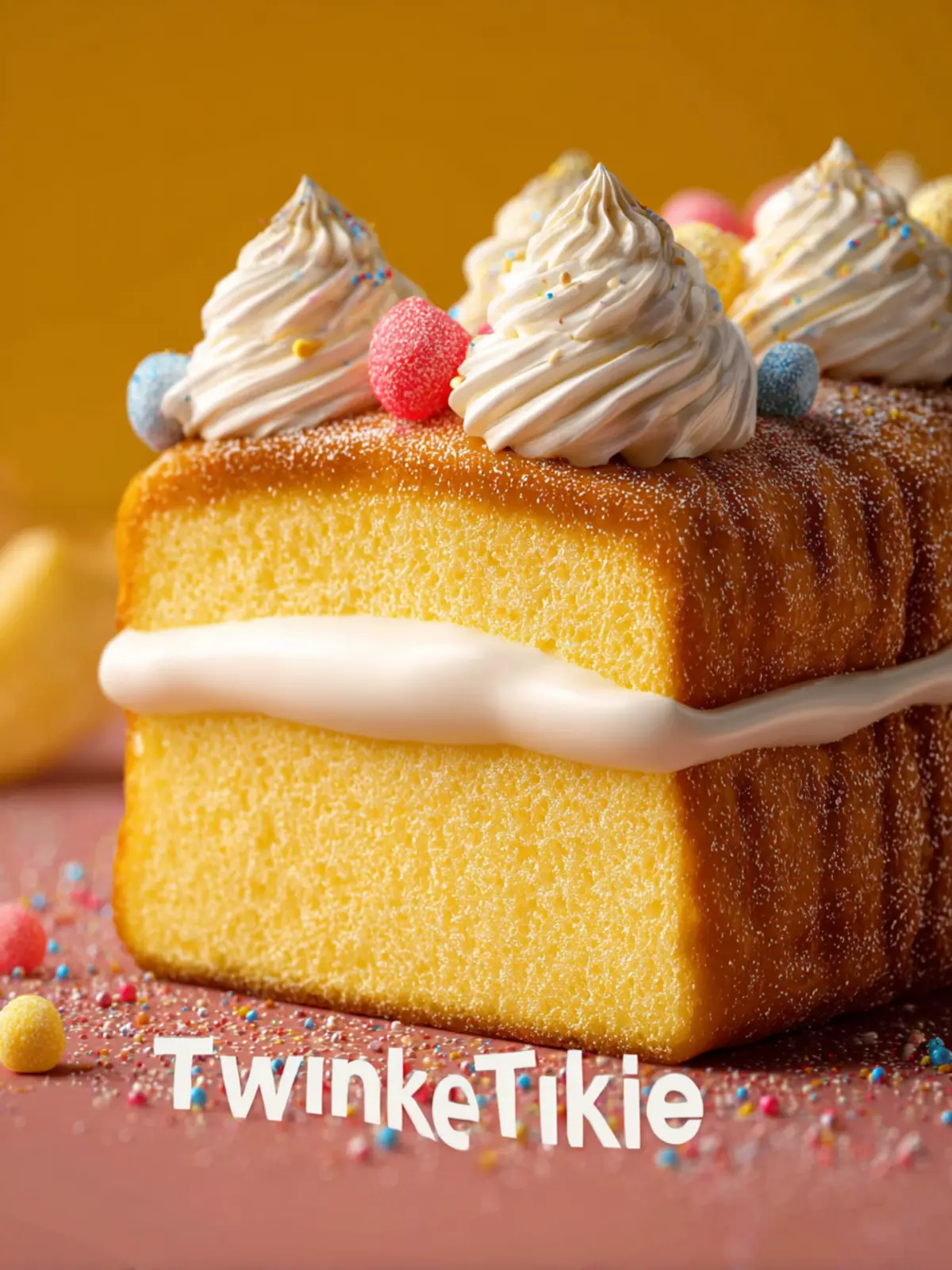 Homemade Twinkie Cake First Image