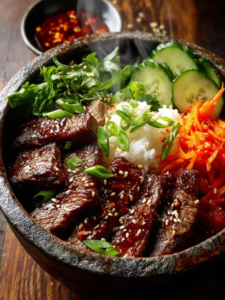 Korean BBQ Steak Bowls First Image