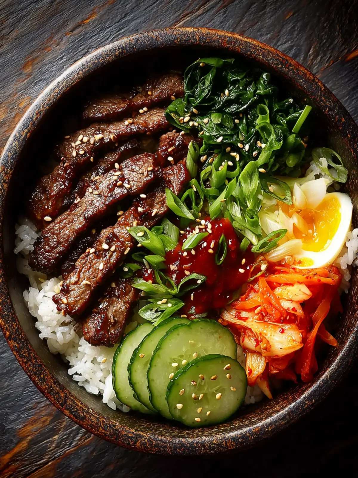 Korean BBQ Steak Bowls Fourth Image bm782j