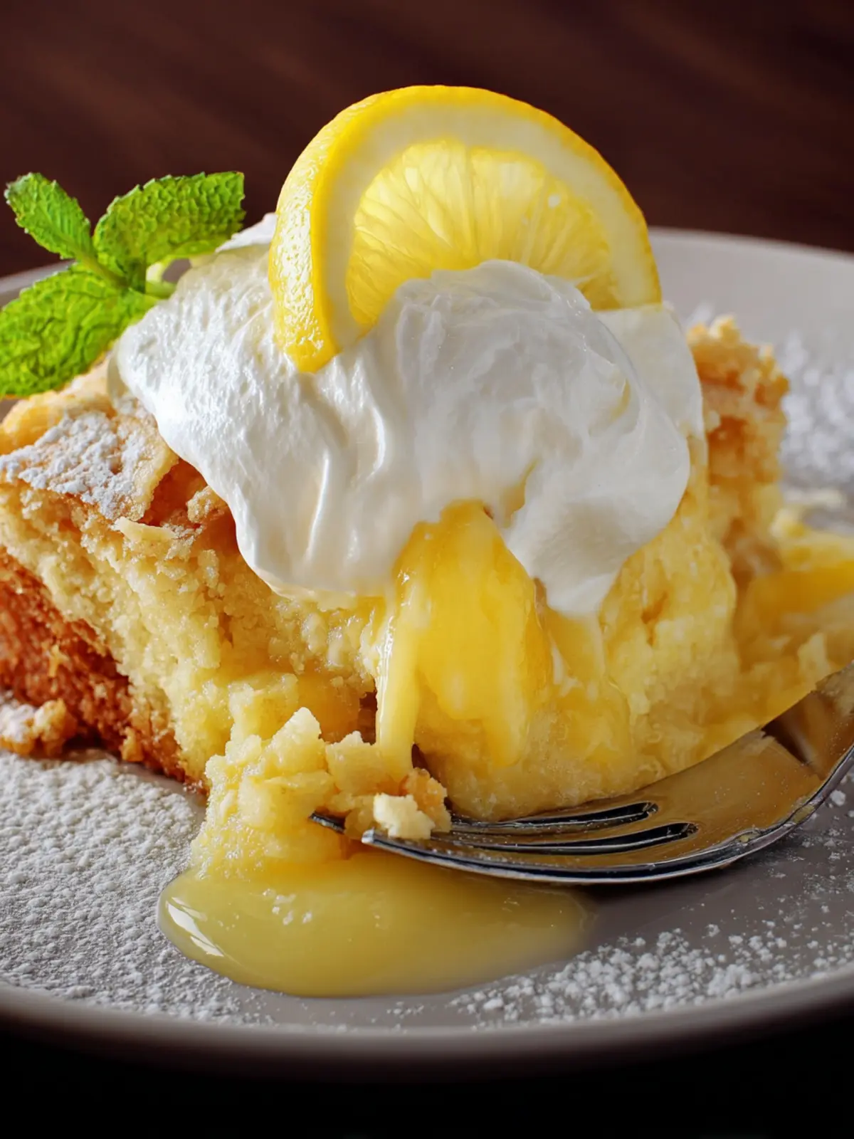 Lemon Dump Cake First Image