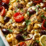 Mediterranean Chicken Feta Bake First Image