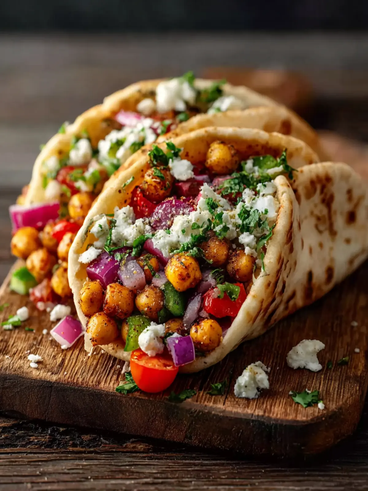 Mediterranean Chickpea Pita Tacos Fourth Image nqpupj