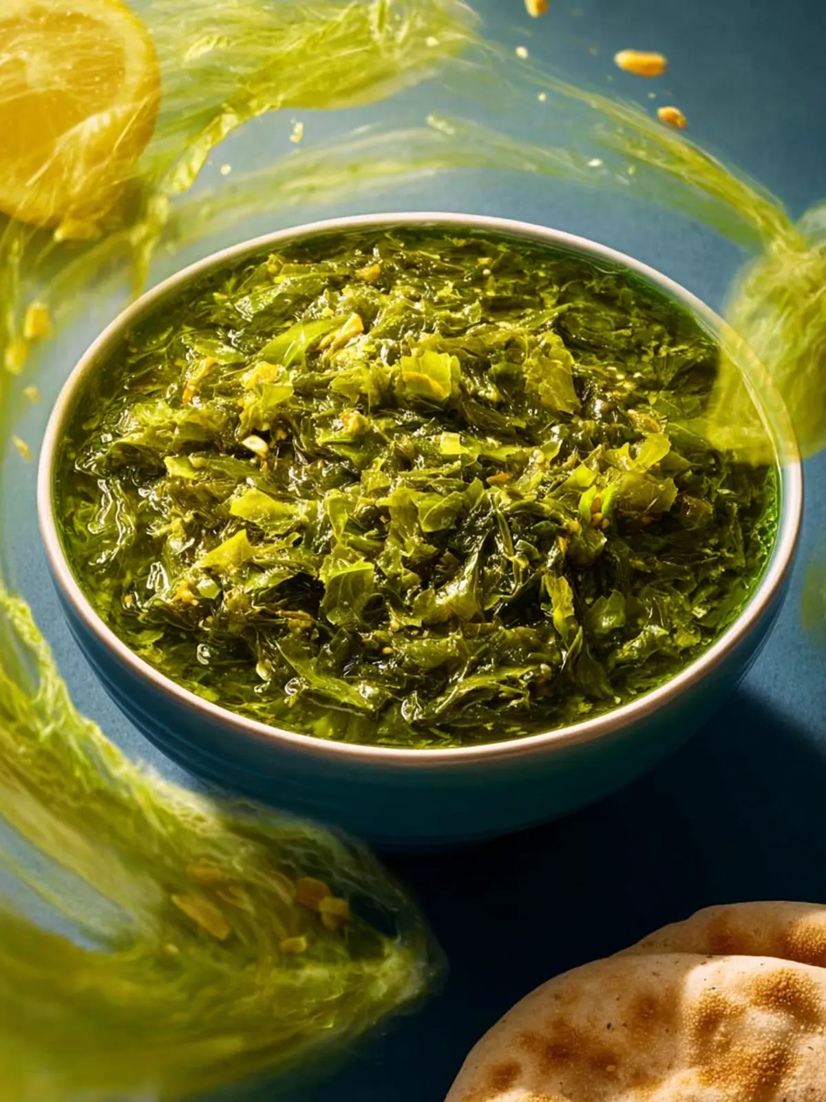 Molokhia Soup: The Best Comforting Bowl You'll Ever Make 8 Molokhia Soup Fourth Image mgpc6y