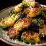 Oven Roasted Brussels Sprouts with Parmesan First Image
