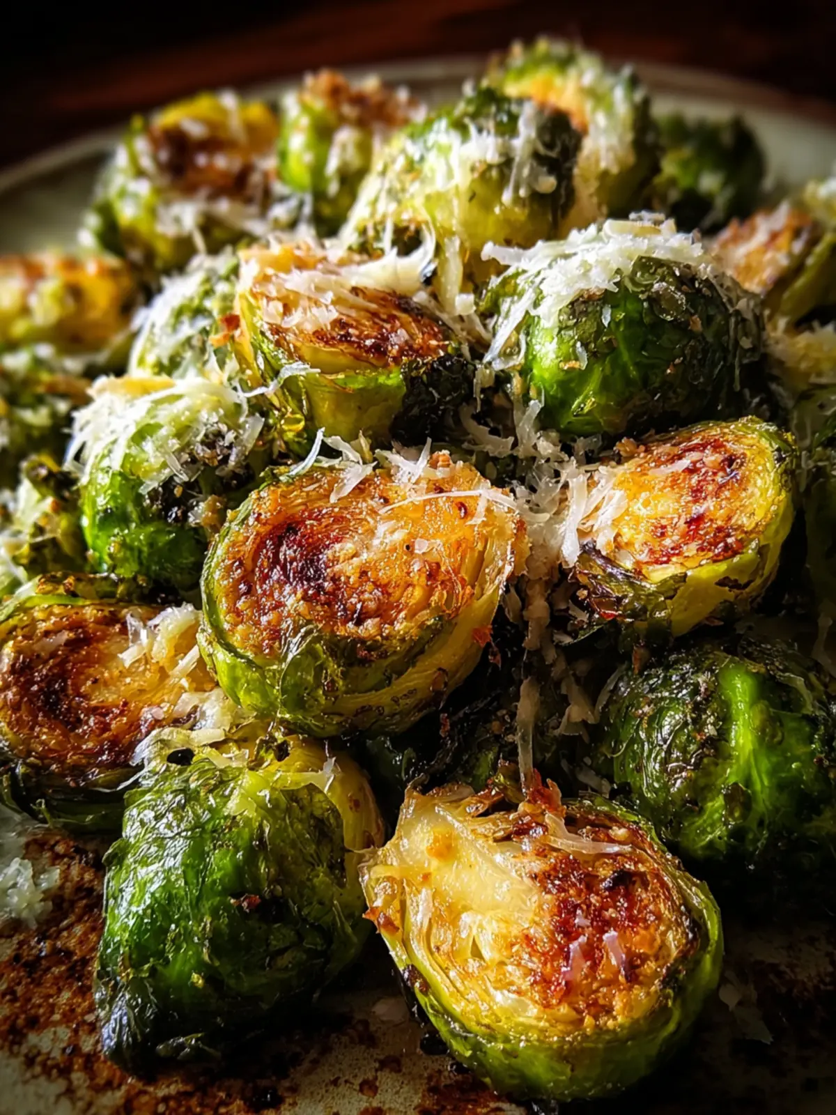 Oven Roasted Brussels Sprouts with Parmesan Second Image edrl44