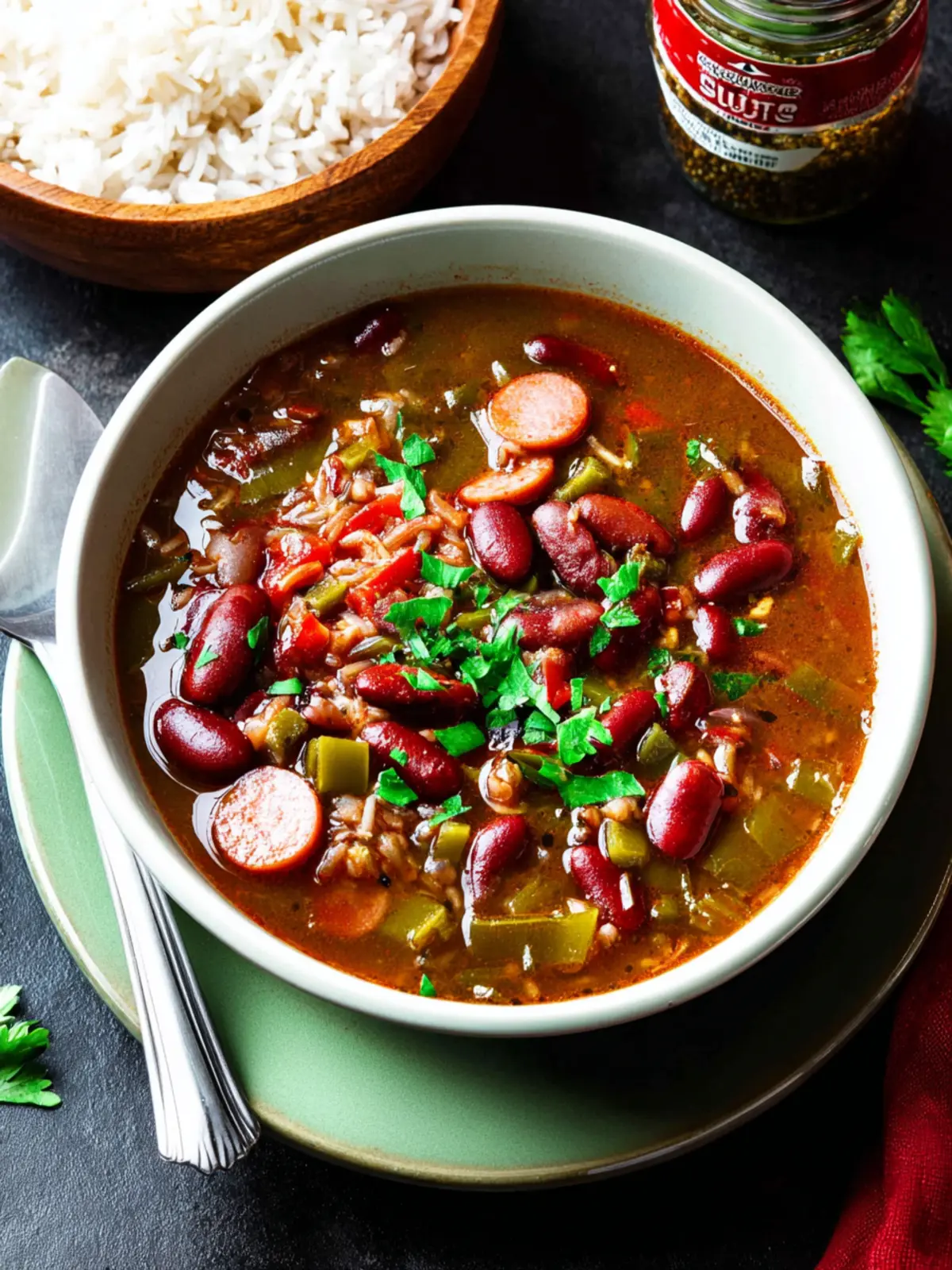 Red Beans and Rice Soup Fourth Image aldo4s