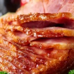 Slow Cooker Coca Cola Ham with Glaze First Image