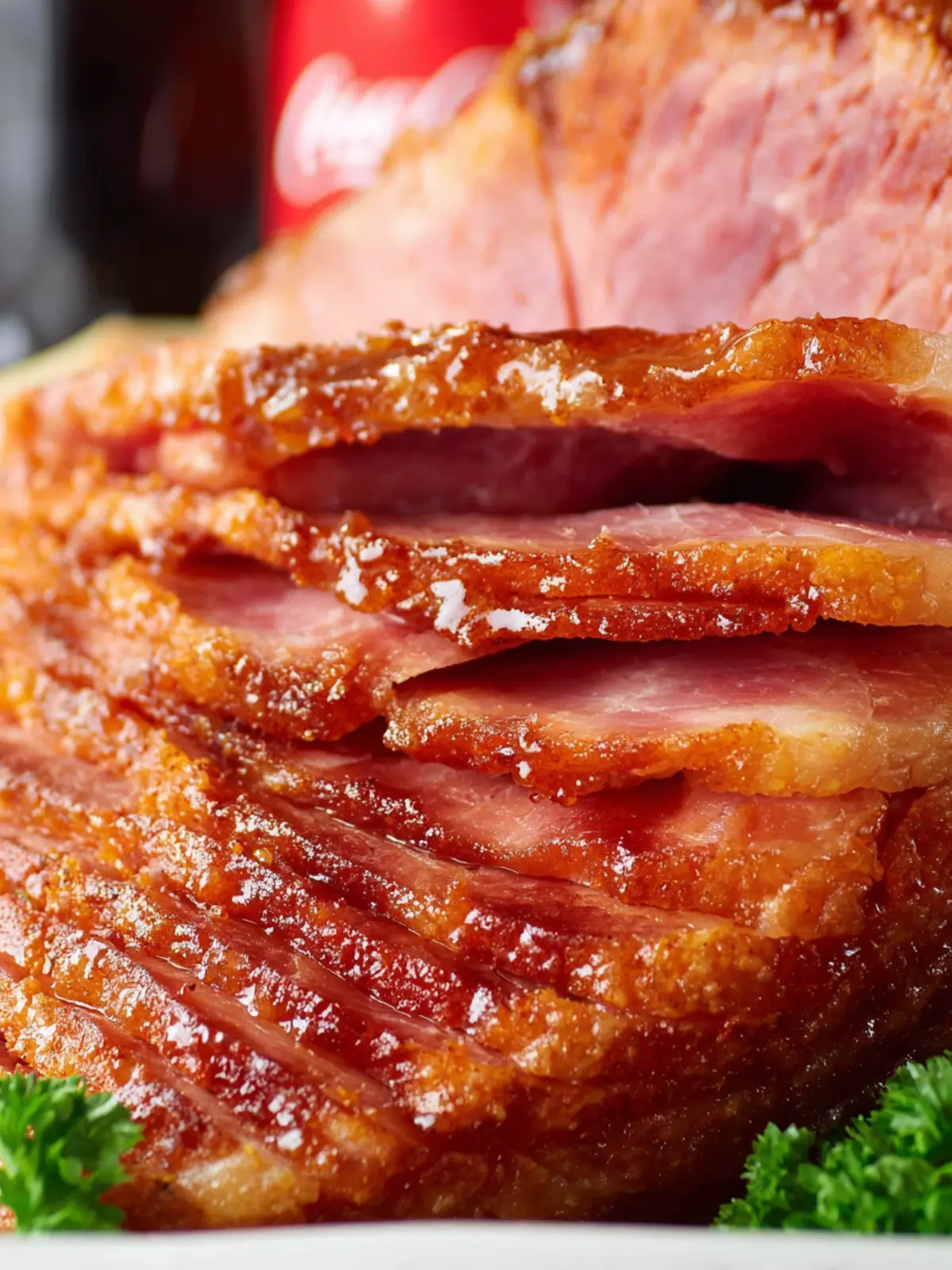 Slow Cooker Coca Cola Ham with Glaze First Image