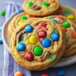 Soft M&M Cookies First Image