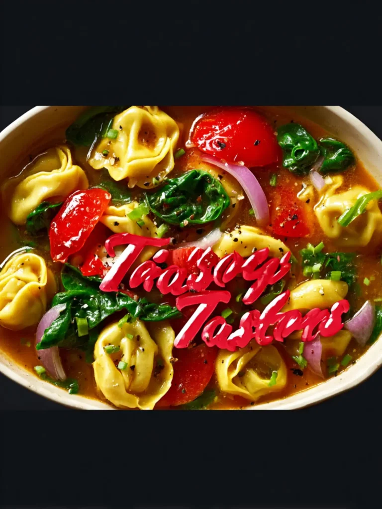 Spinach Tortellini Soup Recipe First Image