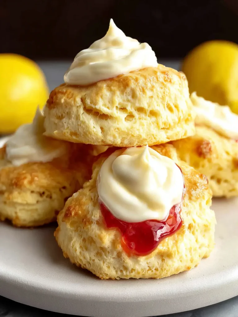 3 Ingredient Lemonade Scones First Image