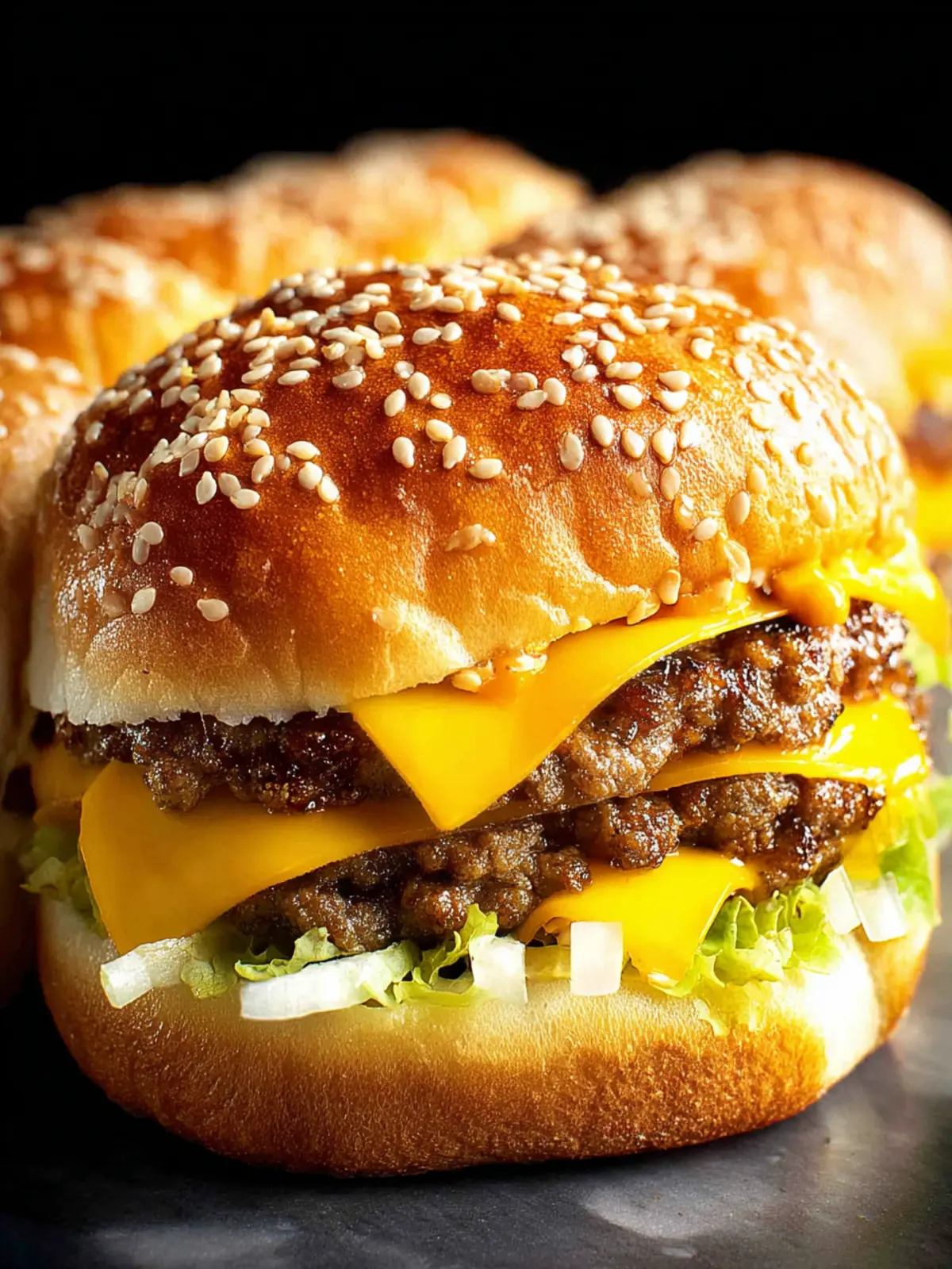 Big Mac Sliders: Irresistibly Juicy and Homemade Goodness 8 Big Mac Sliders Fourth Image v3ecl9