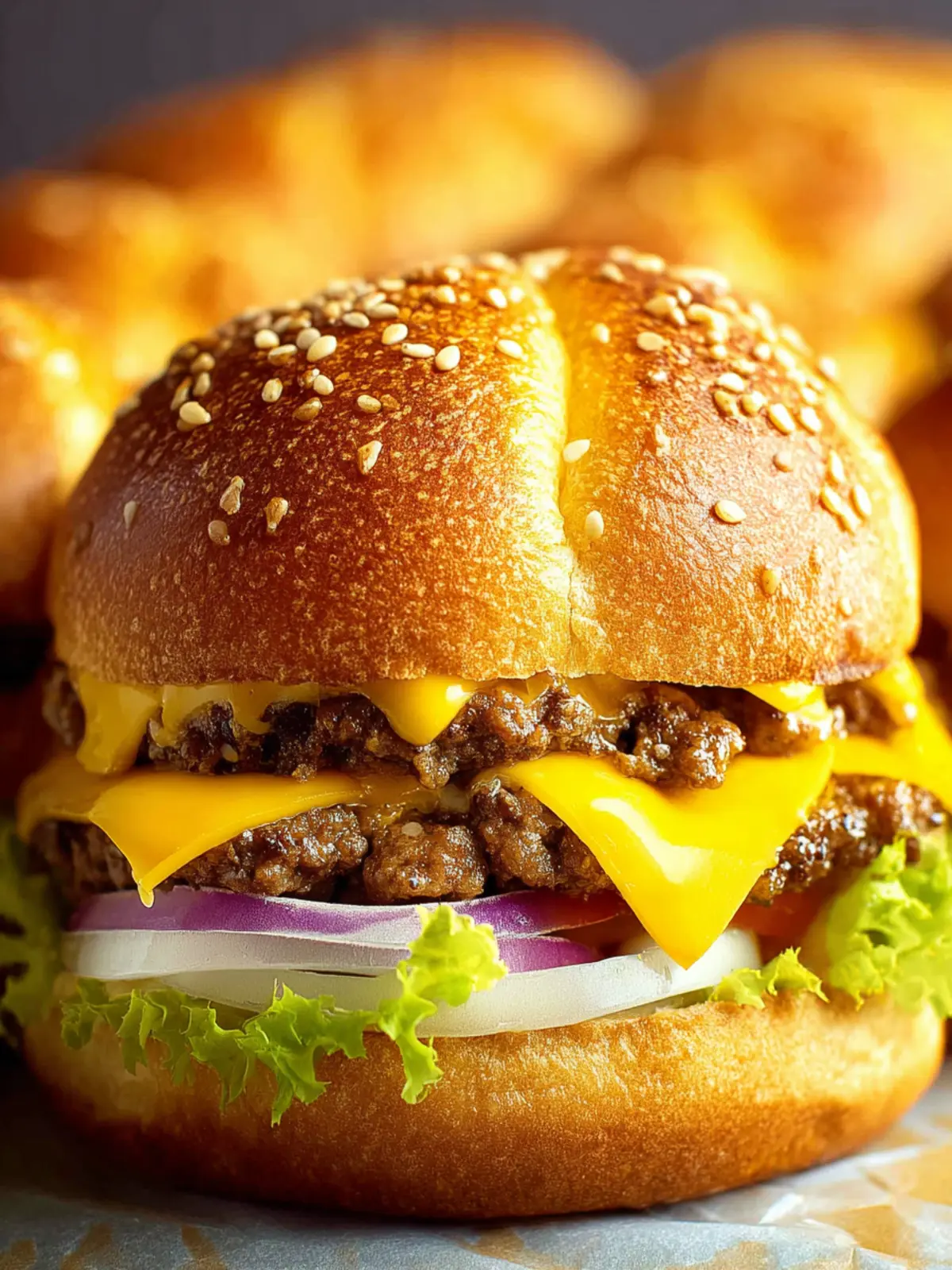 Big Mac Sliders: Irresistibly Juicy and Homemade Goodness 7 Big Mac Sliders Third Image gh496u