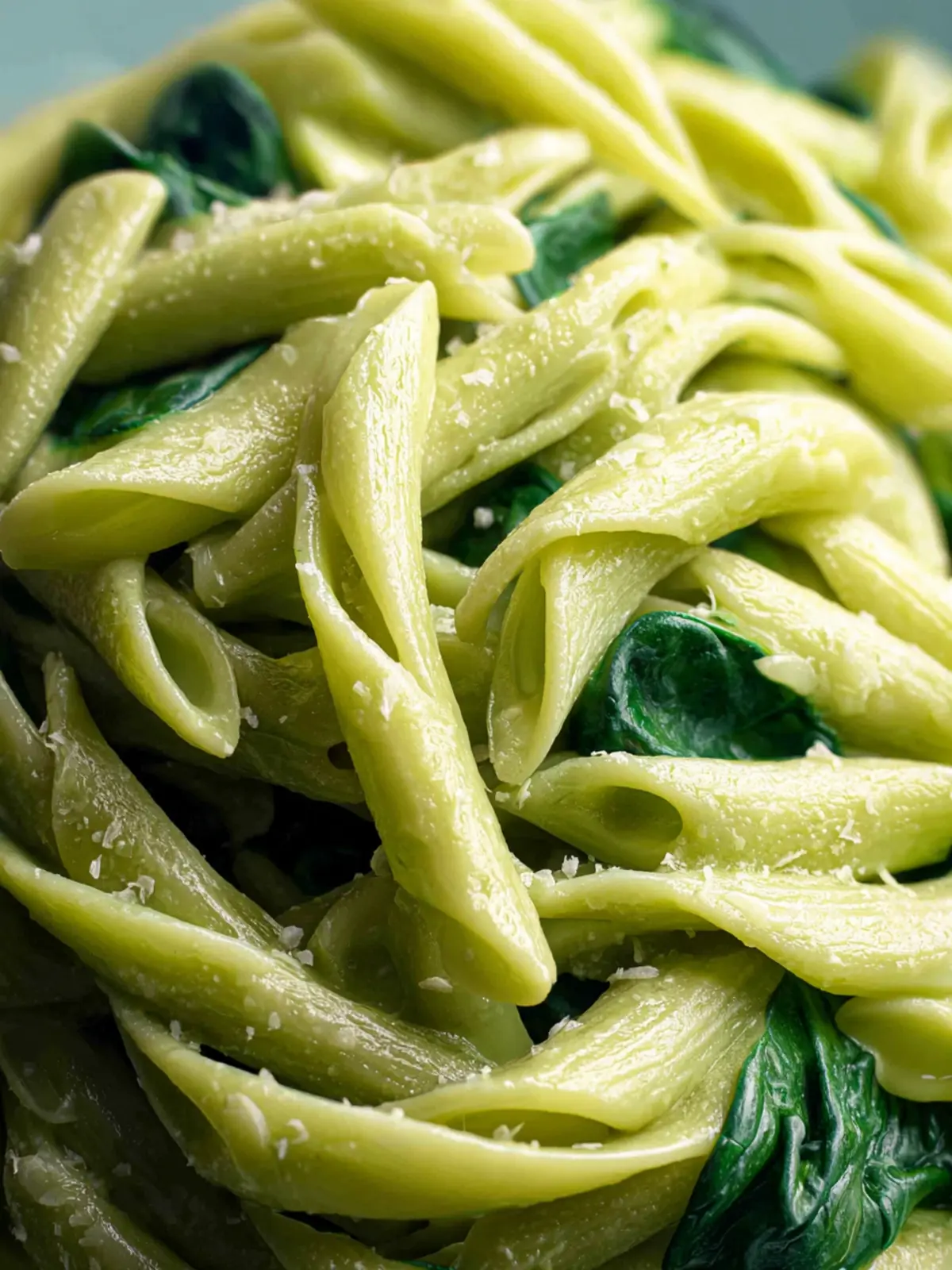 Creamy Spinach Pasta Third Image ndf1nb