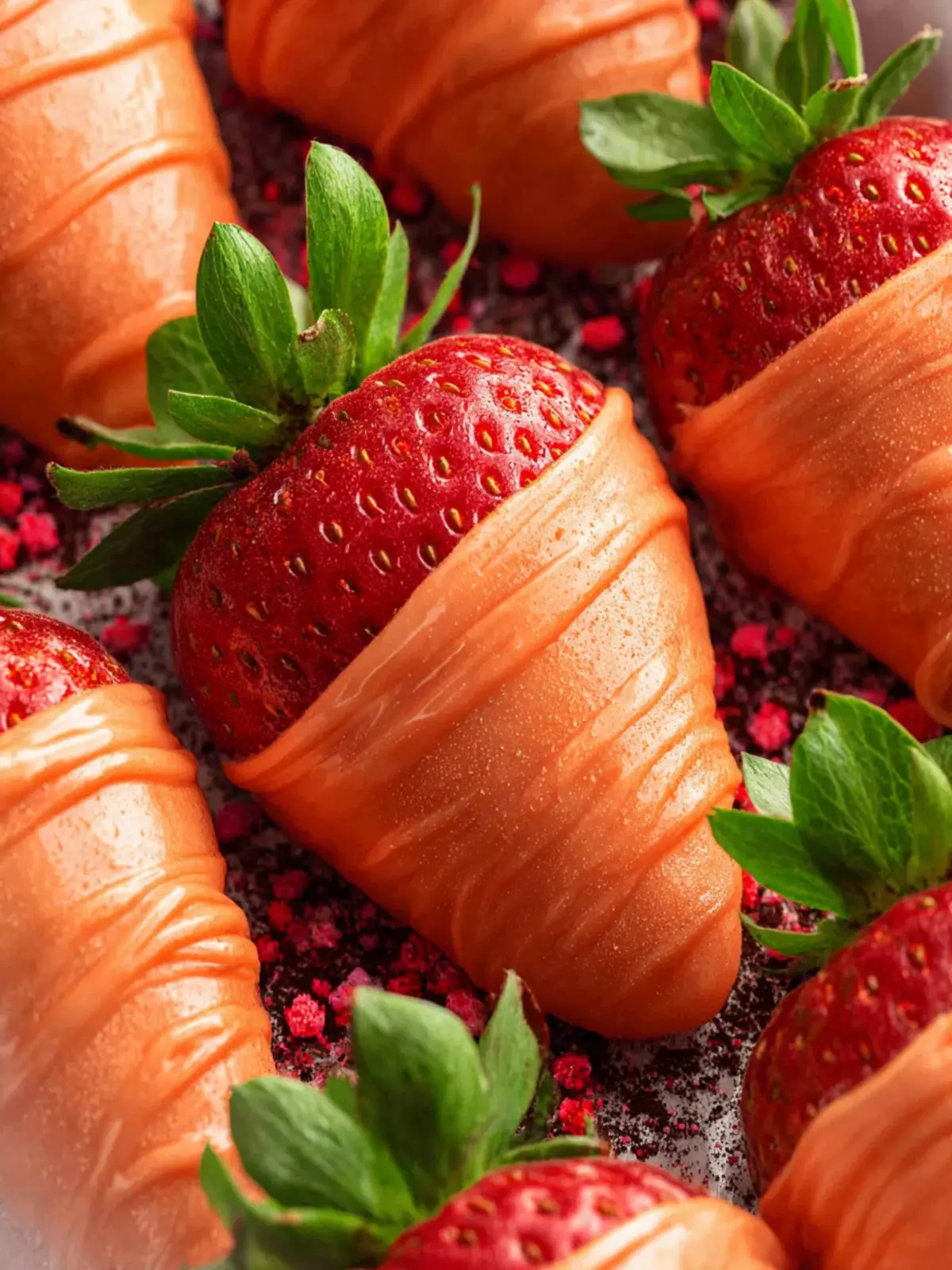 Easter carrot strawberries Second Image tlounf