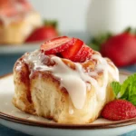 Strawberry Cinnamon Rolls First Image