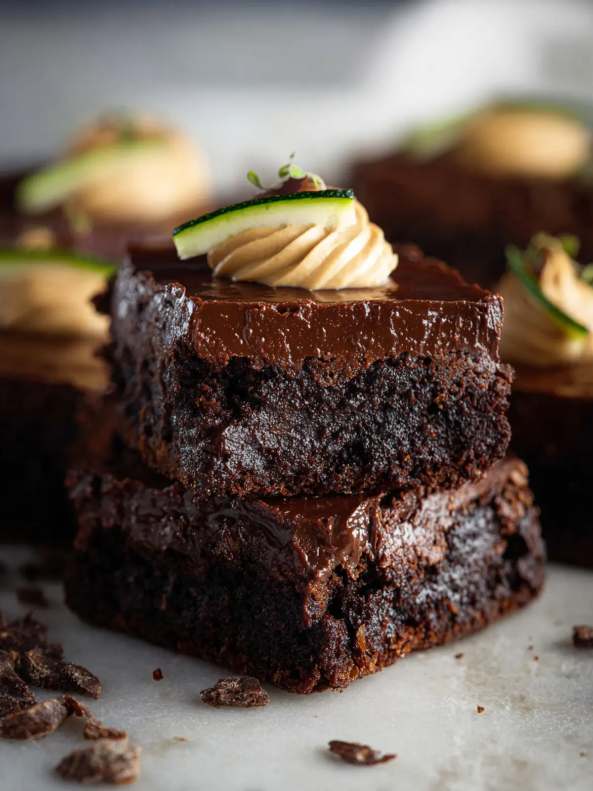 gluten free zucchini brownies First Image