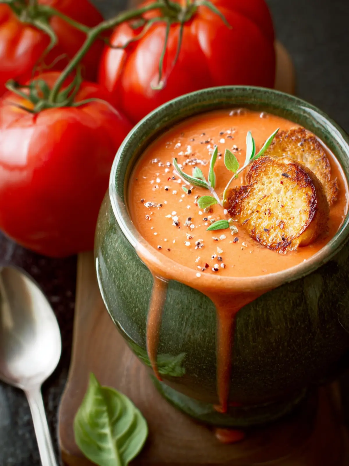 roasted tomato soup creamy First Image