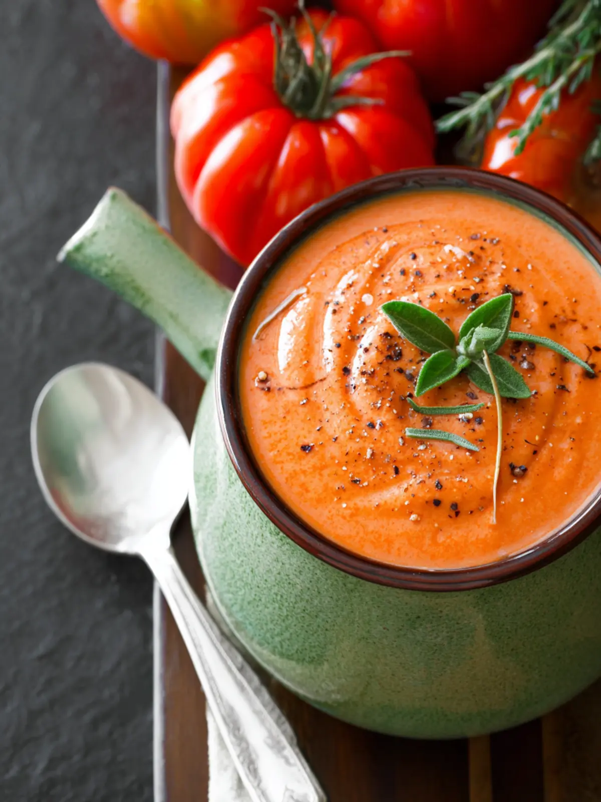 roasted tomato soup creamy Third Image hw5lvu