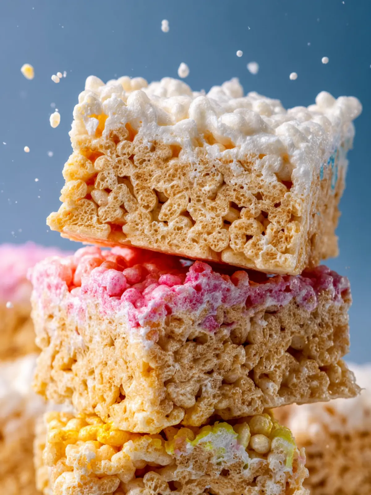 Thick Rice Krispie Treats: The Ultimate Gooey Indulgence 6 thick rice krispie treats Second Image e2thbr